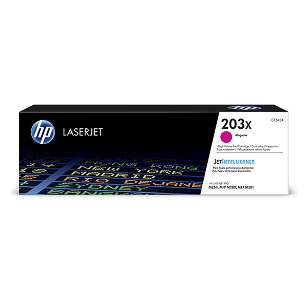 HP 203X (CF543X) high-capacity magenta toner (original HP) 055222 - 1
