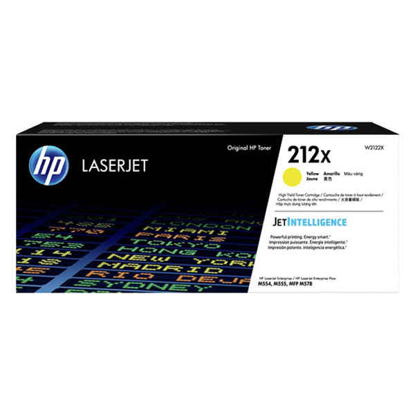 HP 212X (W2122X) high-capacity yellow toner (original HP) 093102 - 1