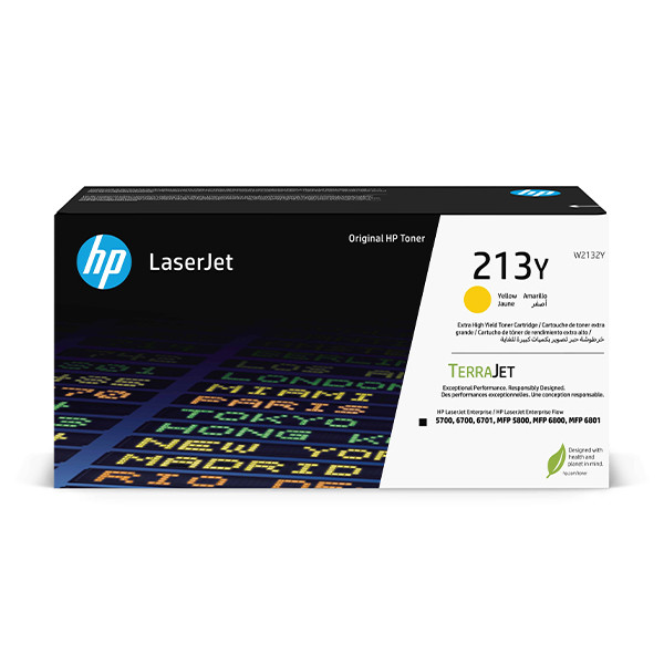 HP 213Y (W2132Y) extra high capacity yellow toner (original HP) W2132Y 133048 - 1