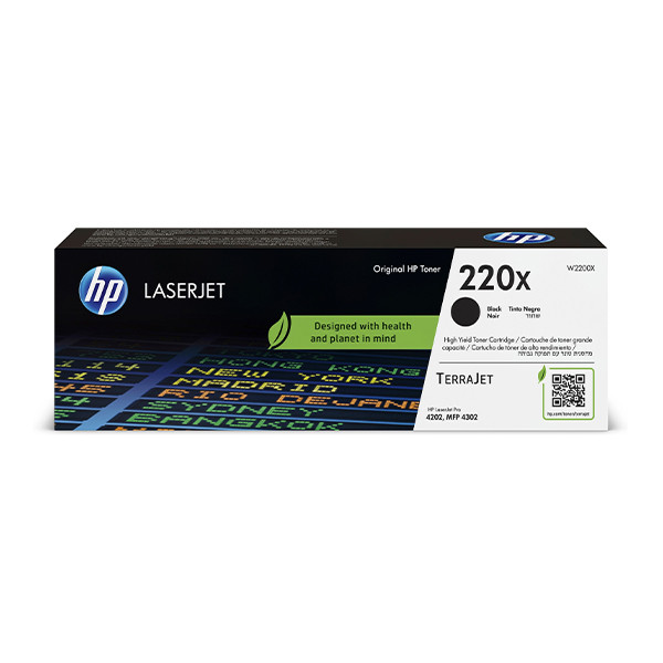 HP 220X (W2200X) high-capacity black toner (original HP) 133020 - 1