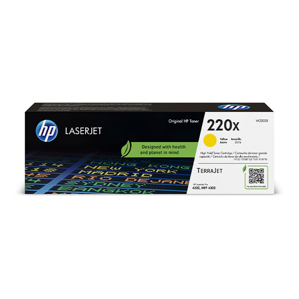 HP 220X (W2202X) high-capacity yellow toner (original HP) 133024 - 1