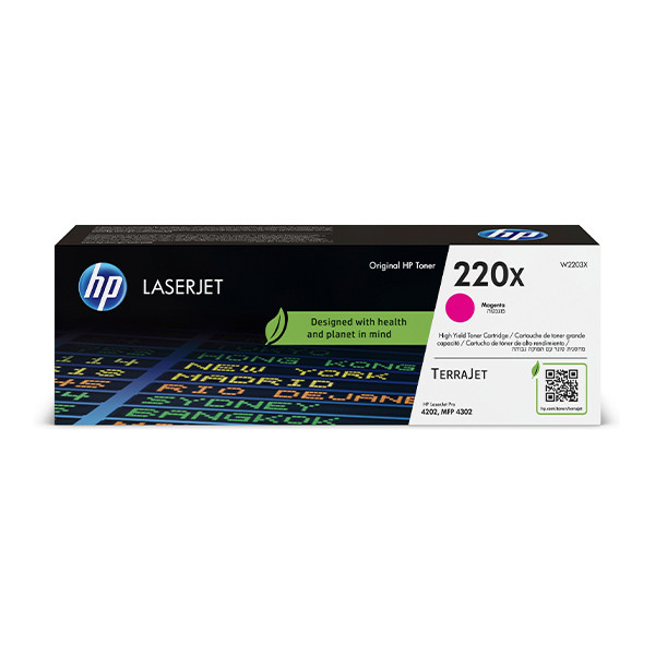 HP 220X (W2203X) high-capacity magenta toner (original HP) 133026 - 1