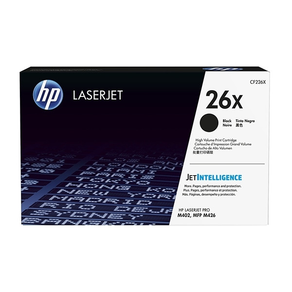 HP 26X (CF226X) high-capacity black toner (original HP) 054878 - 1
