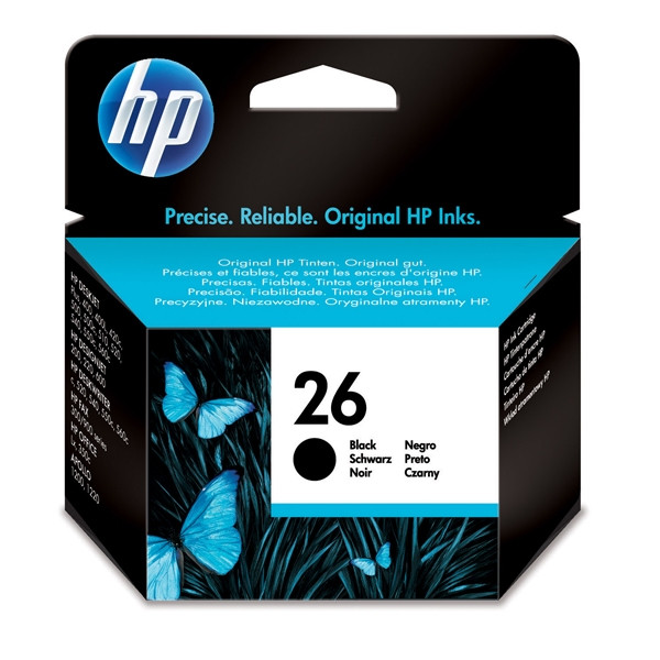 HP 26 (C51626A/AE) black ink cartridge (original HP) 51626AE 030020 - 1