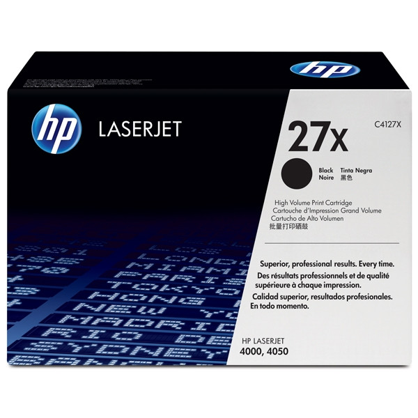 HP 27X (C4127X) high-capacity black toner (original HP) 032122 - 1