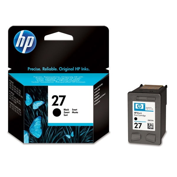 HP 27 (C8727A/AE) black ink cartridge (original HP) C8727AE 031280 - 1