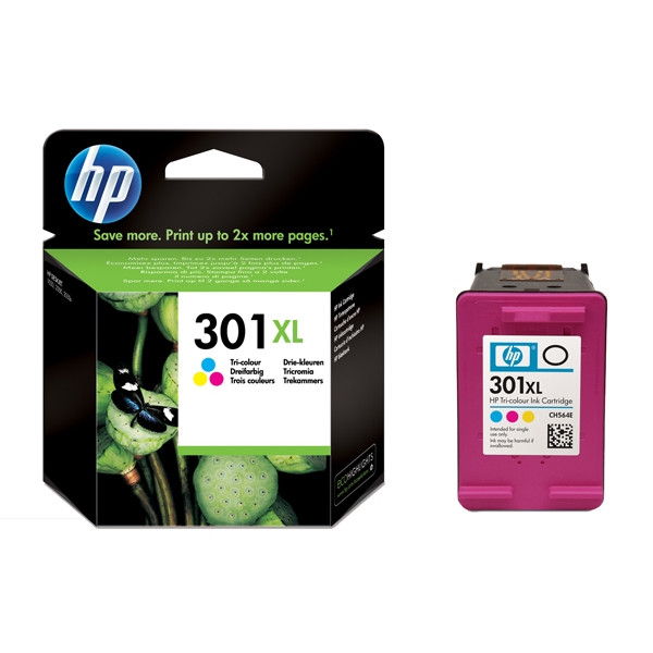 HP 301XL (CH564EE) high-capacity colour ink cartridge (original HP) 044036 - 1