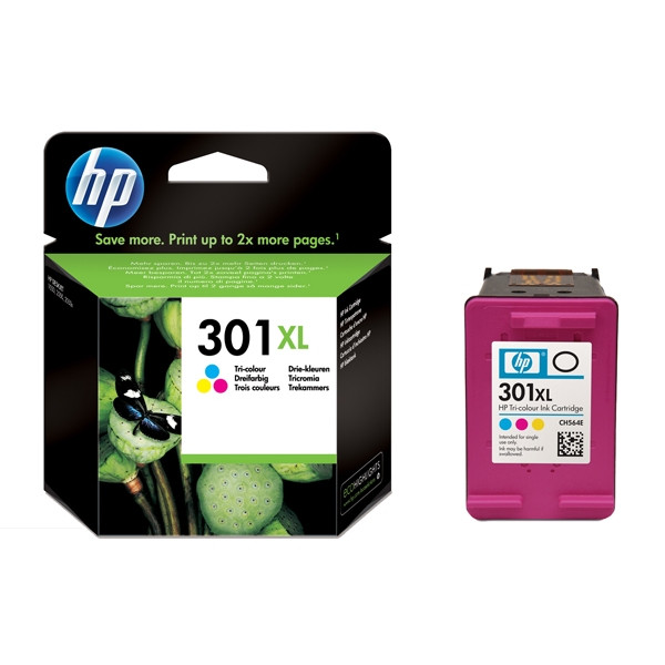 HP 301XL (CH564EE) high capacity colour ink cartridge (original HP) CH564EE 044036 - 