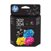 HP 302/304 (B82L1AE) black + colour ink cartridge 2-pack (original HP) 055630 - 1