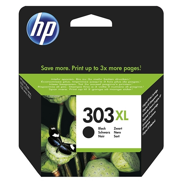 HP 303XL (T6N04AE) high capacity black ink cartridge (original) T6N04AE 055184 - 1