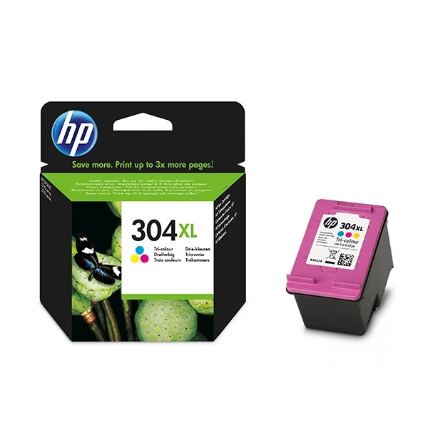 HP 304XL (N9K07AE) high capacity colour ink cartridge (original HP) N9K07AE 030686 - 1