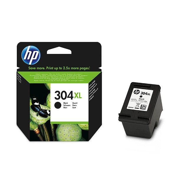 HP 304XL (N9K08AE) high capacity black ink cartridge (original HP) N9K08AE 030682 - 1