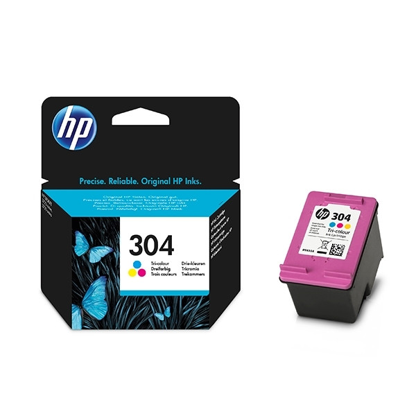 HP 304 (N9K05AE) colour ink cartridge (original HP) N9K05AE 030684 - 1