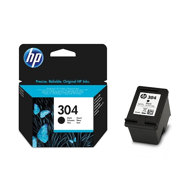HP 304 (N9K06AE) black ink cartridge (original HP) N9K06AE 030680 - 1