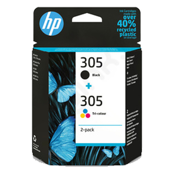 HP 305 (6ZD17AE) black and colour ink cartridge 2-pack (original HP) 6ZD17AE 093126 - 1