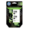 HP 338 (CB331EE) black ink cartridge 2-pack (original HP)