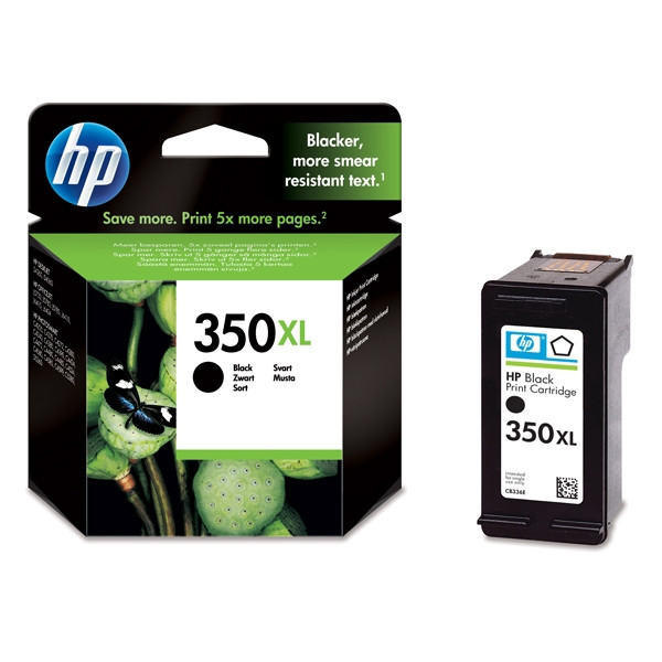 HP 350XL (CB336EE) high capacity black ink cartridge (original HP) CB336EE 030860 - 1