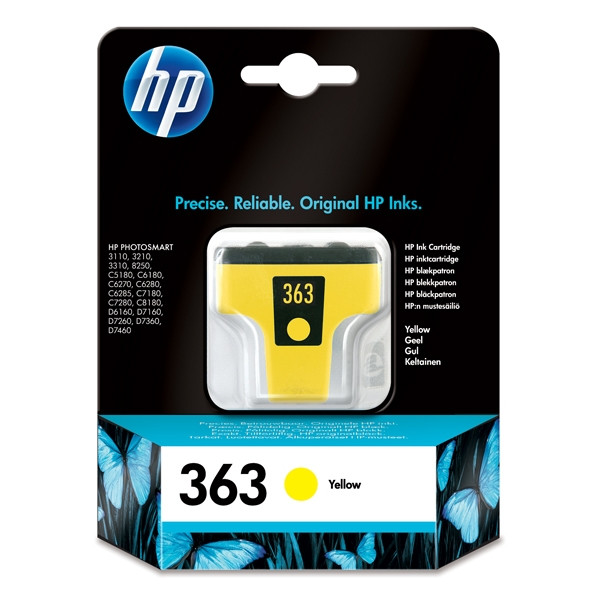 HP 363 (C8773E/EE) yellow ink cartridge (original HP) C8773EE 031785 - 1