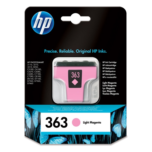 HP 363 (C8775E/EE) light magenta ink cartridge (original HP) C8775EE 031795 - 1