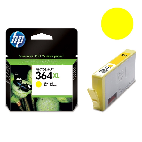 HP 364XL (CB325EE) high-capacity yellow ink cartridge (original HP) 031882 - 1