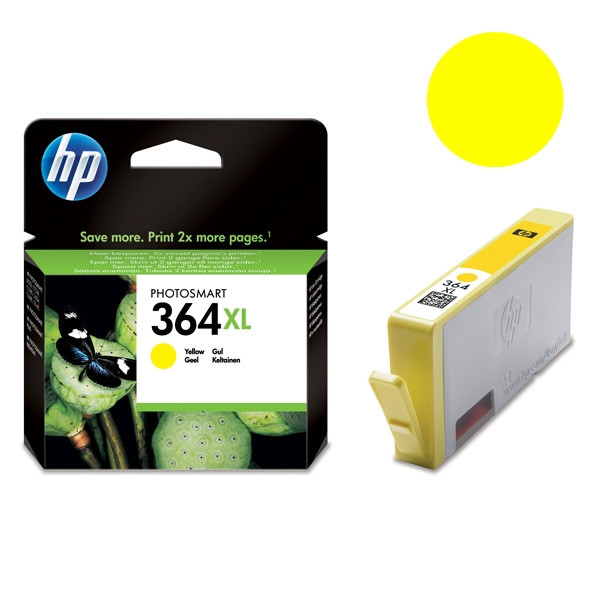 HP 364XL (CB325EE) high capacity yellow ink cartridge (original HP) CB325EE 031882 - 1