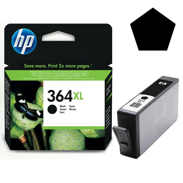 HP 364XL (CN684EE) high capacity black ink cartridge (original HP) CN684EE 044104 - 1