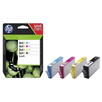HP 364XL (N9J74AE) BK/C/M/Y cartridge 4-pack (original HP) 044522