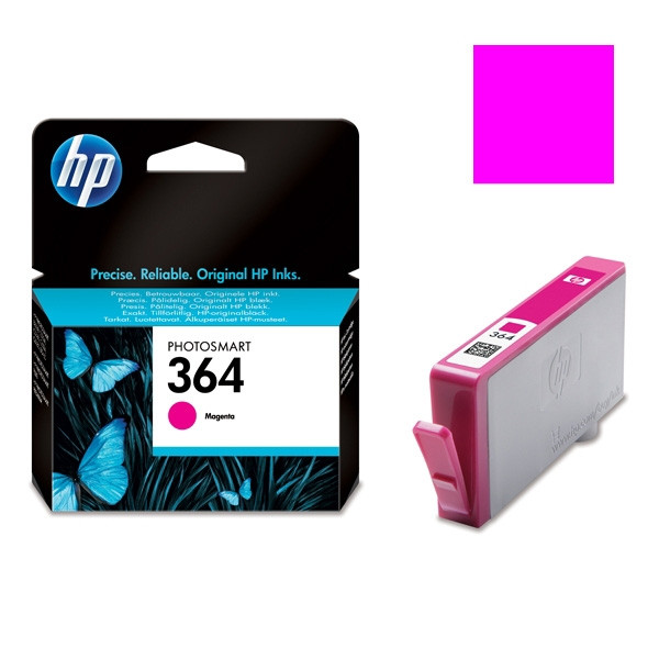 HP 364 (CB319EE) magenta ink cartridge (original HP) CB319EE 031876 - 1