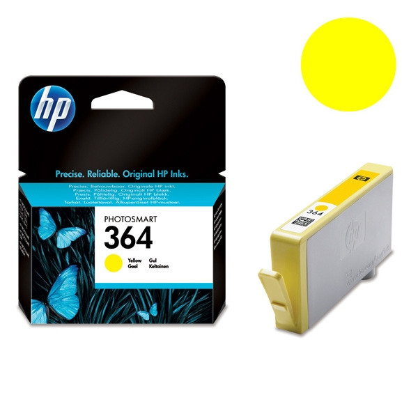 HP 364 (CB320EE) yellow ink cartridge (original HP) CB320EE 031880 - 1