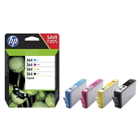 HP 364 (N9J73AE) BK/C/M/Y ink cartridge 4-pack (original HP) N9J73AE 044520