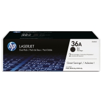 HP 36AD (CB436AD) black toner 2-pack (original HP) CB436AD 054088