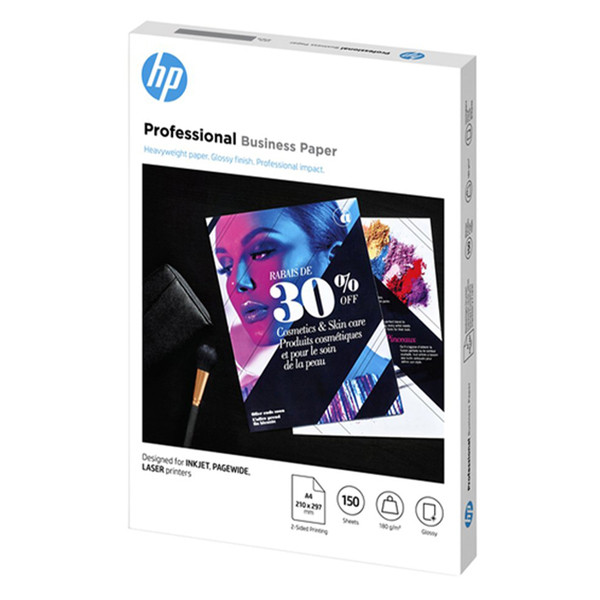 HP 3VK91A A4 Laser Professional Business glossy paper, 180g (150 sheets) 3VK91A 151150 - 1