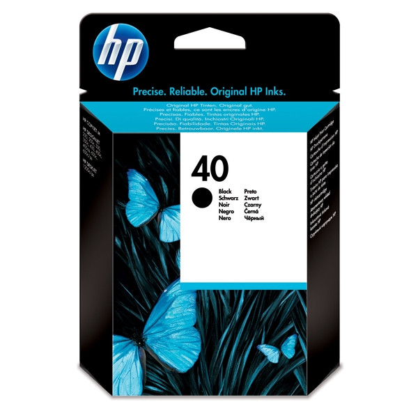 HP 40 (51640A/AE) black ink cartridge (original HP) 51640AE 030050 - 1