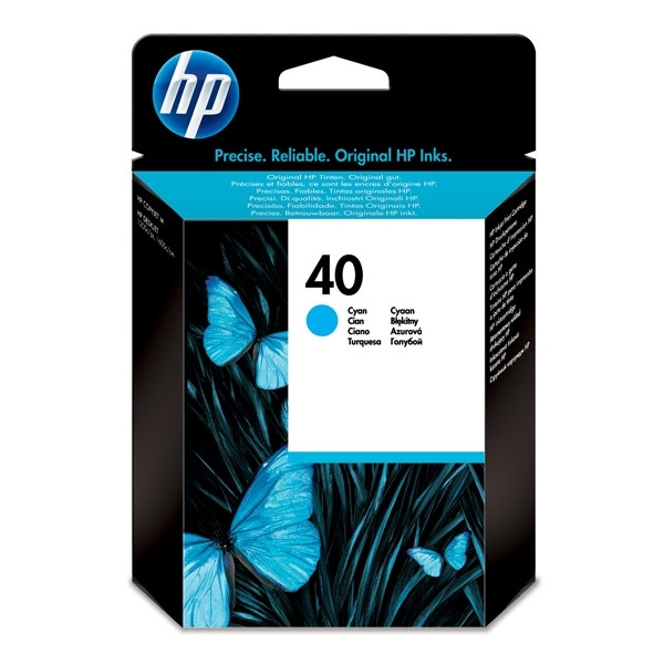 HP 40 (51640C/CE) cyan ink cartridge (original HP) 51640CE 030060 - 1