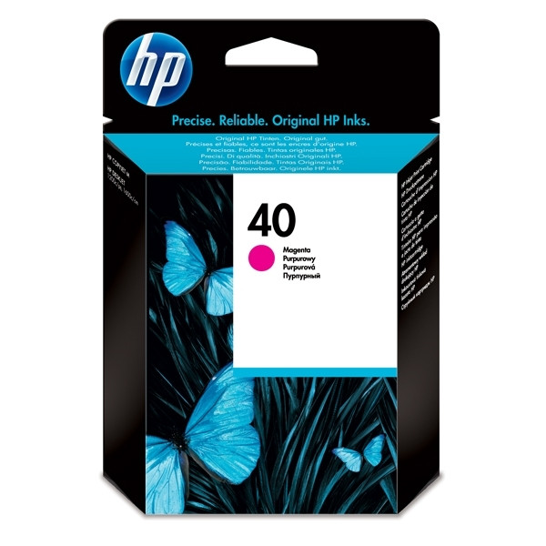 HP 40 (51640M/ME) magenta ink cartridge (original HP) 51640ME 030070 - 1