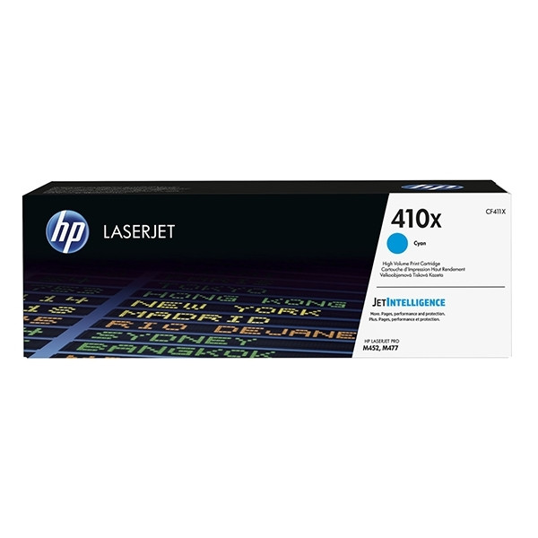 HP 410X (CF411X) high-capacity cyan toner (original HP) 054890 - 1