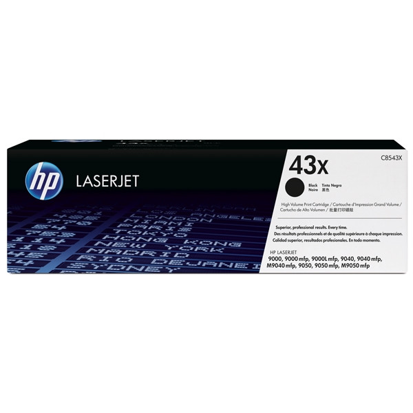 HP 43X (C8543X) high capacity black toner (original HP) C8543X 033030 - 1