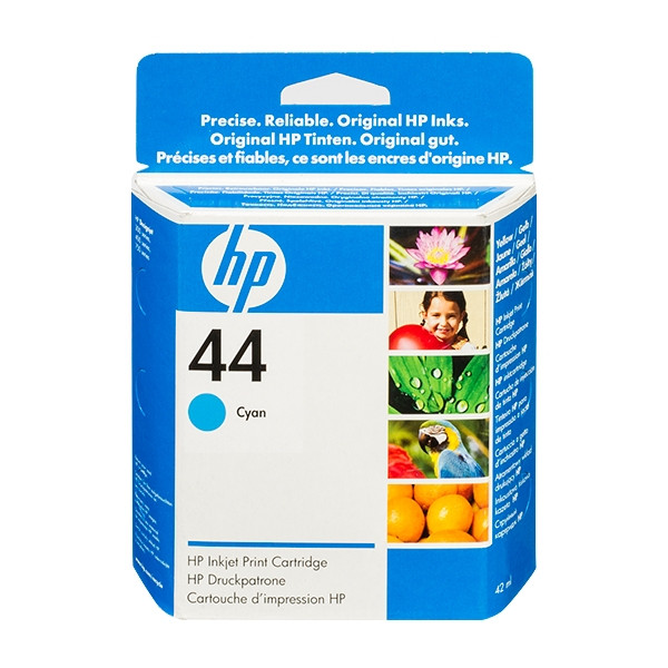 HP 44 (51644C/CE) cyan ink cartridge (original HP) 51644CE 030100 - 1