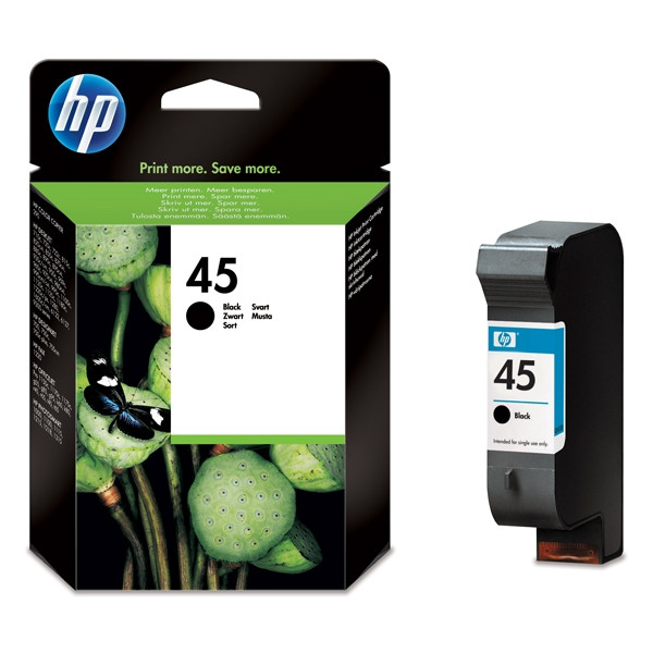 HP 45 (51645A/AE) black ink cartridge (original HP) 51645AE 030130 - 1
