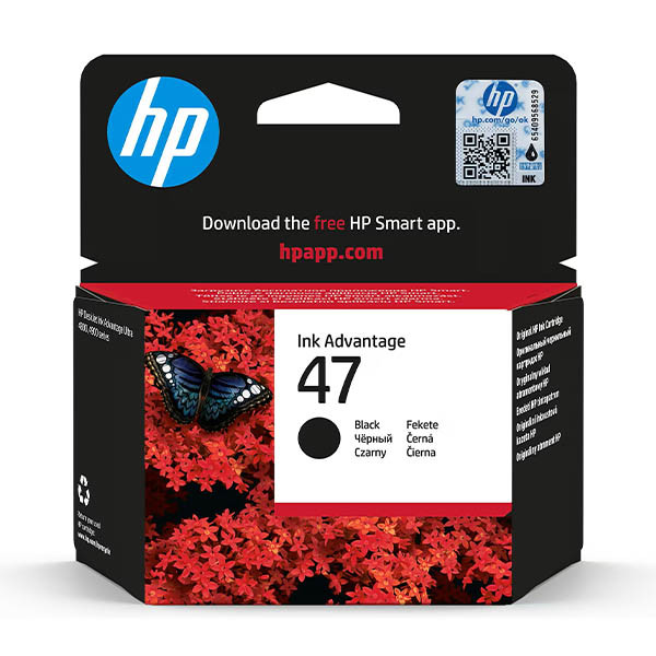 HP 47 (6ZD21AE) black ink cartridge (original HP) 055620 - 1