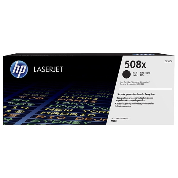 HP 508X (CF360X) high-capacity black toner (original HP) 054840 - 1
