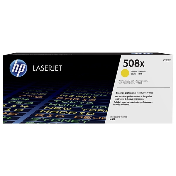 HP 508X (CF362X) high-capacity yellow toner (original HP) 054848 - 1