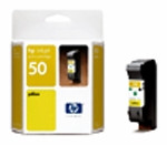 HP 50 (51650YE) yellow ink cartridge (original HP) 51650YE 030380 - 1