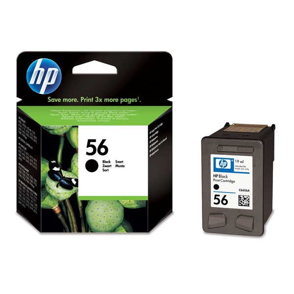 HP 56 (C6656AE) black ink cartridge (original HP) C6656AE 031250 - 1