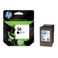 HP 56 (C6656AE) black ink cartridge (original HP) C6656AE 031250
