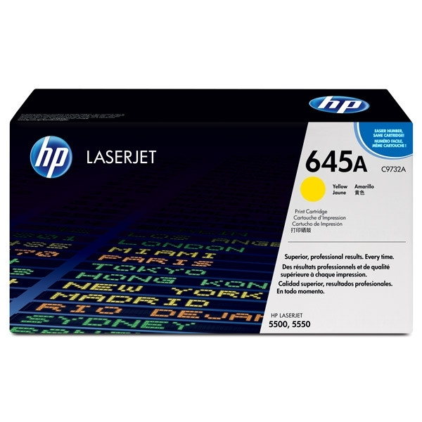 HP 645A (C9732A) yellow toner (original HP) C9732A 039230 - 1