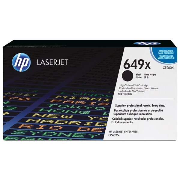 HP 649X (CE260X) high-capacity black toner (original HP) 039894 - 1
