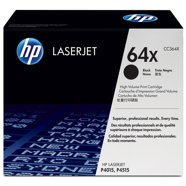 HP 64X (CC364X) high-capacity black toner (original HP) 039814 - 1