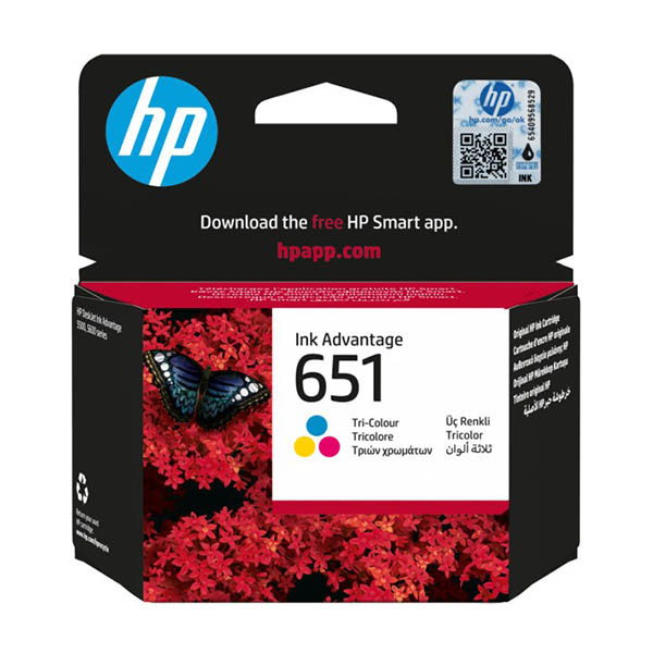 HP 651 (C2P11AE) colour ink cartridge (original) 044552 - 1