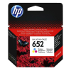 HP 652 (F6V24AE) colour ink cartridge (original HP)